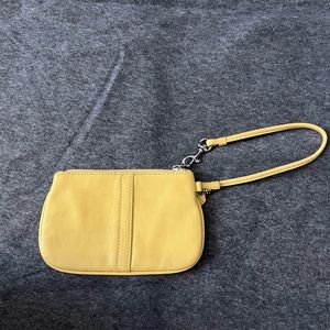 Yellow Coach Wristlet